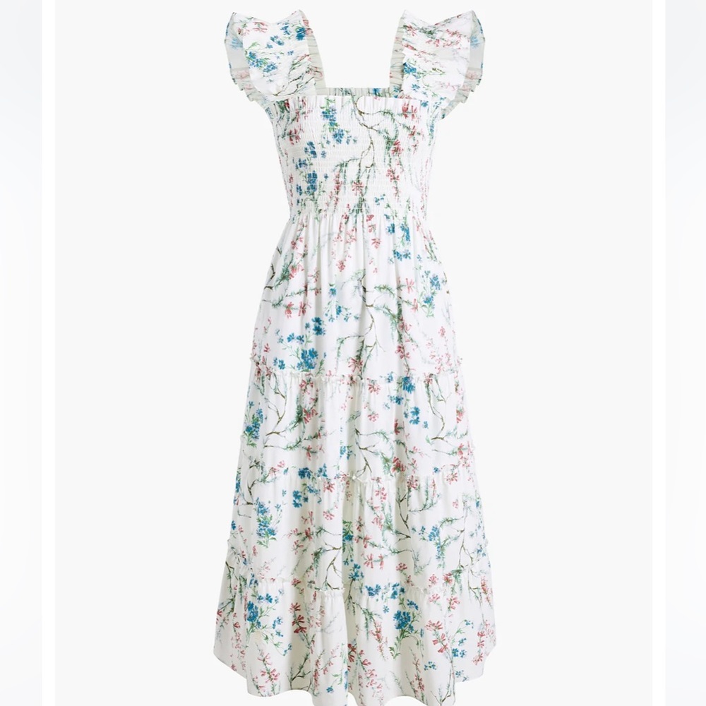 Hill House Ellie Nap Dress in Spring Chintz Cotton - Size Small
